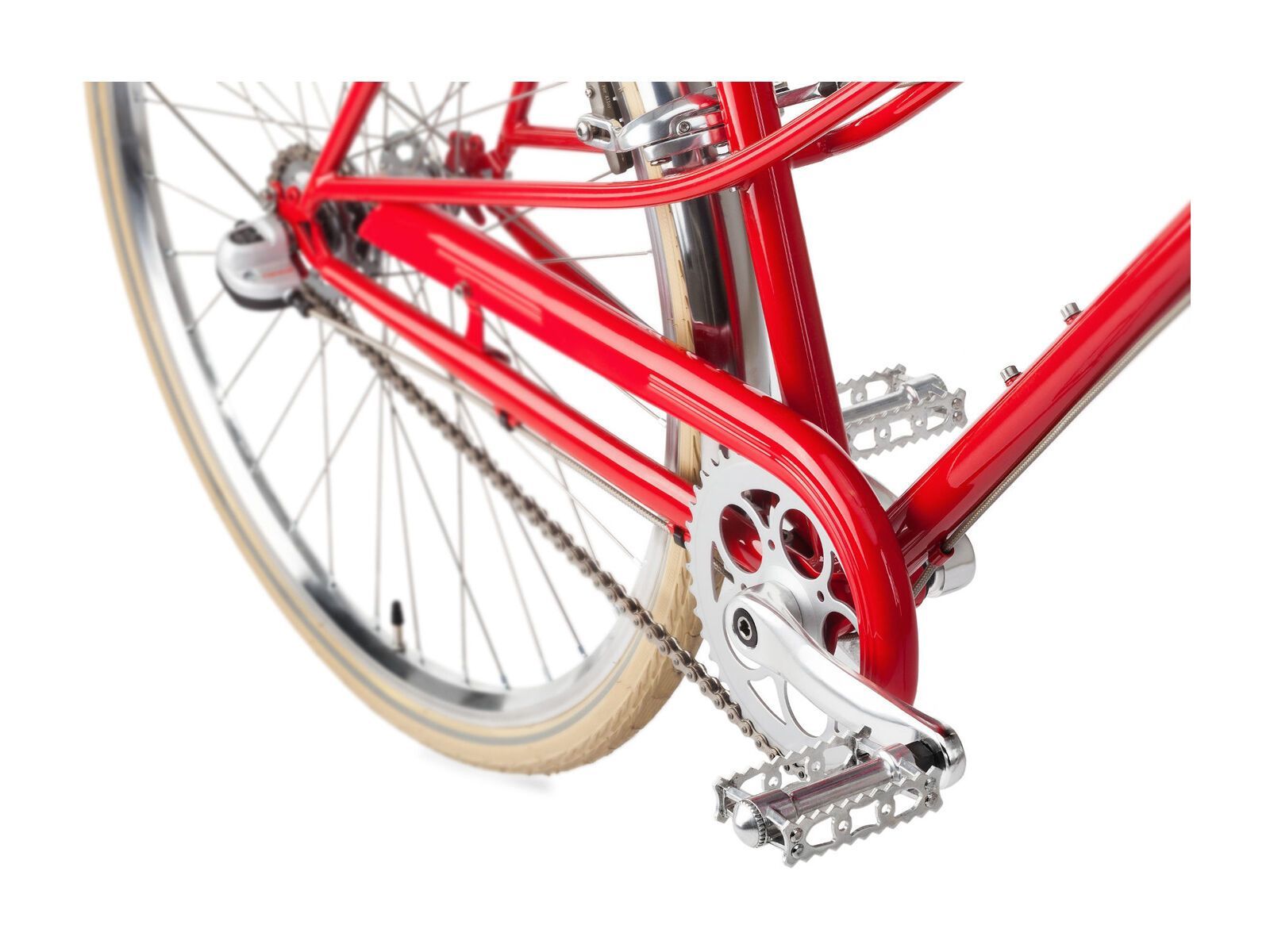 Creme Cycles Caferacer Lady Solo, 3 Speed, red - Bild 3