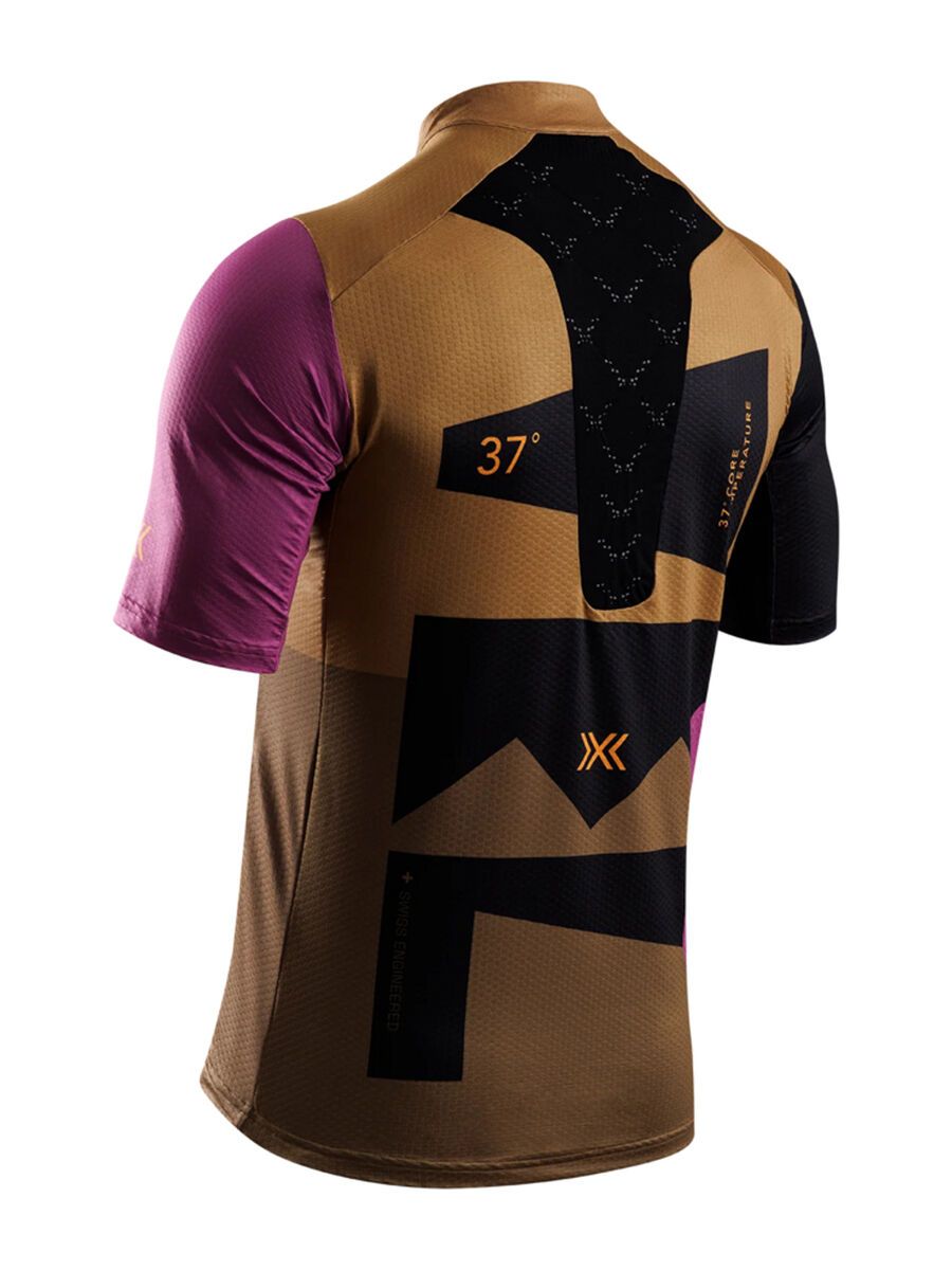 X-Bionic Corefusion Gravel Jersey Men, multi color/peanut butter - Bild 2