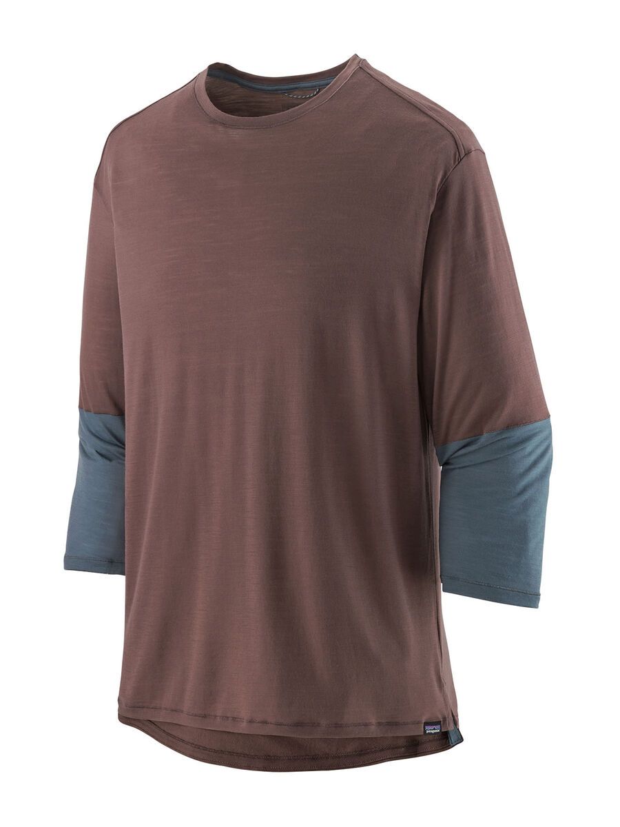 Patagonia Men's Merino 3/4-Sleeved Bike Jersey, dusky brown - Bild 1