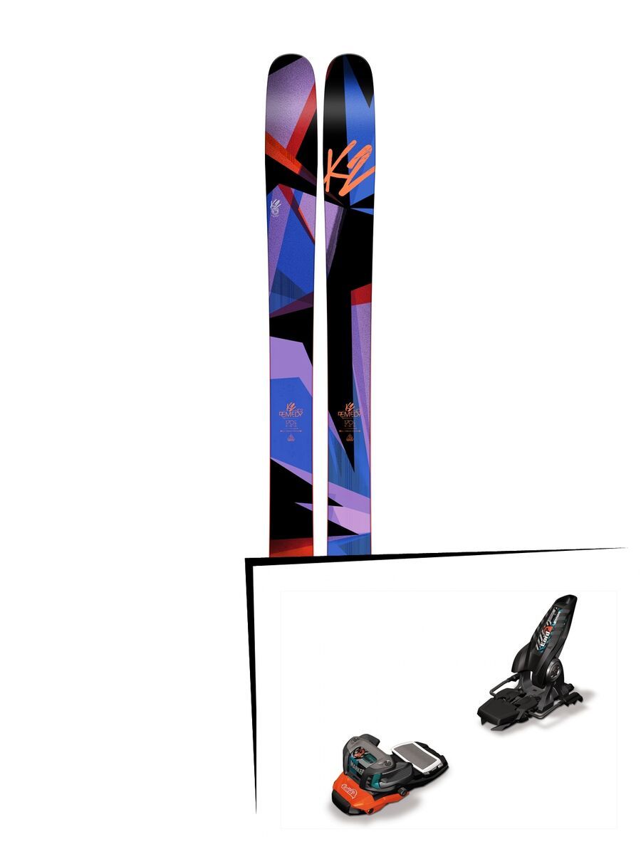 K2 SKI Set: Remedy 102 2016 + Marker Lord S.P.14 - Bild 1