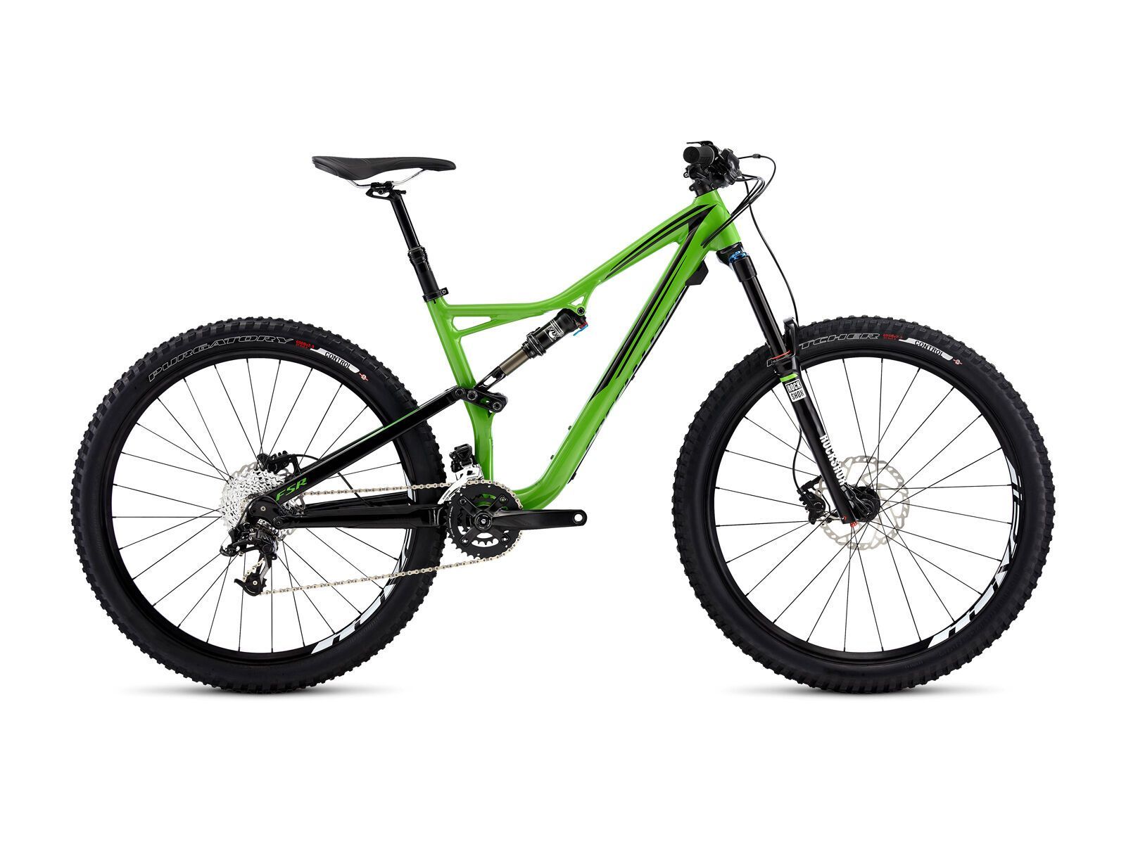 Specialized Stumpjumper FSR Comp 650b, gloss moto green/black clean - Bild 1