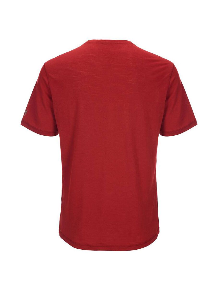 super.natural M Base Tee 140, garnet - Bild 2
