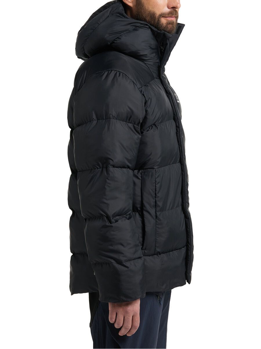 Haglöfs Puffy Mimic Hood Men, true black - Bild 4