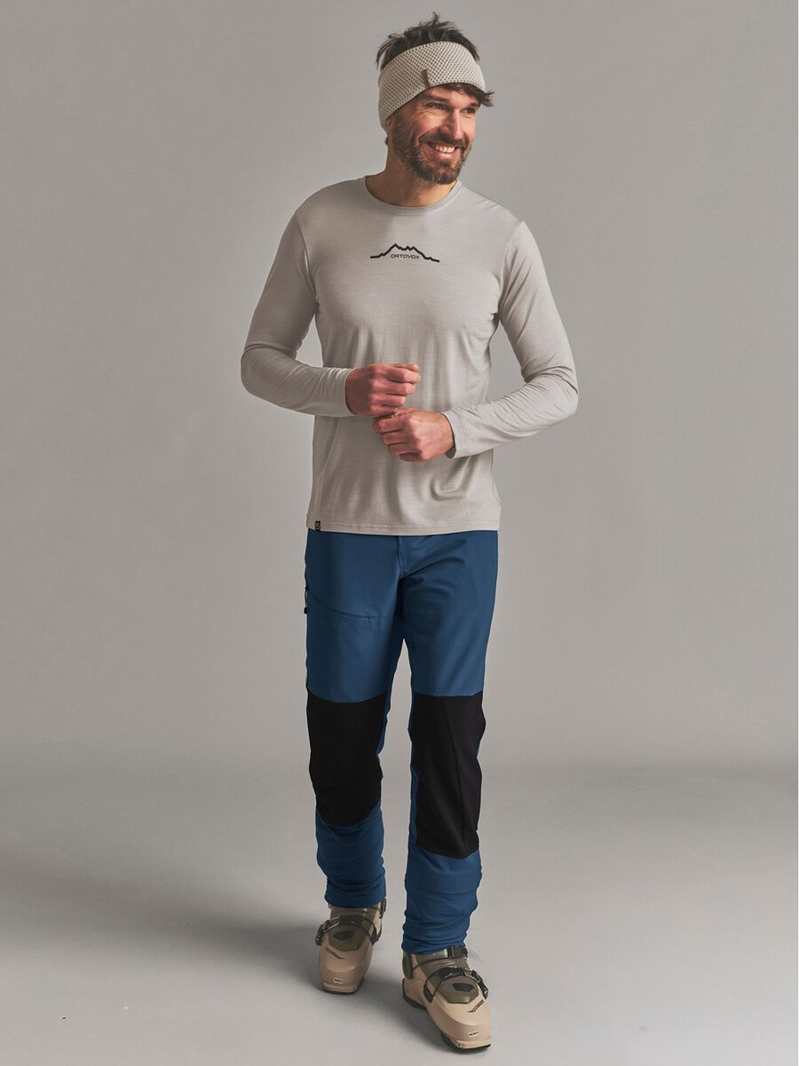 Ortovox Ortler Softshell Pants M, blue nunatak - Bild 3