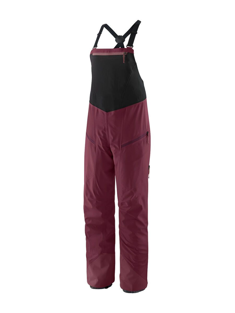 Patagonia Women's Snowdrifter Bibs, berry fig - Bild 1