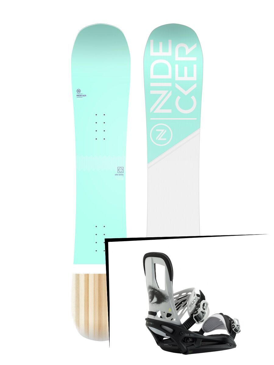 Set: Nidecker Elle 2019 + Burton Cartel EST (2218393S) - Bild 1