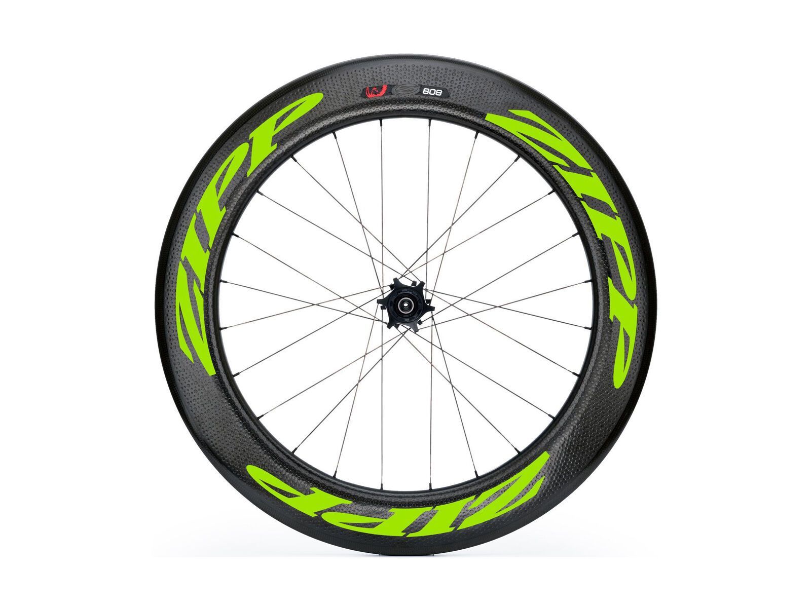 Zipp 808 Firecrest Tubular Disc-brake, schwarz/grün - Bild 1
