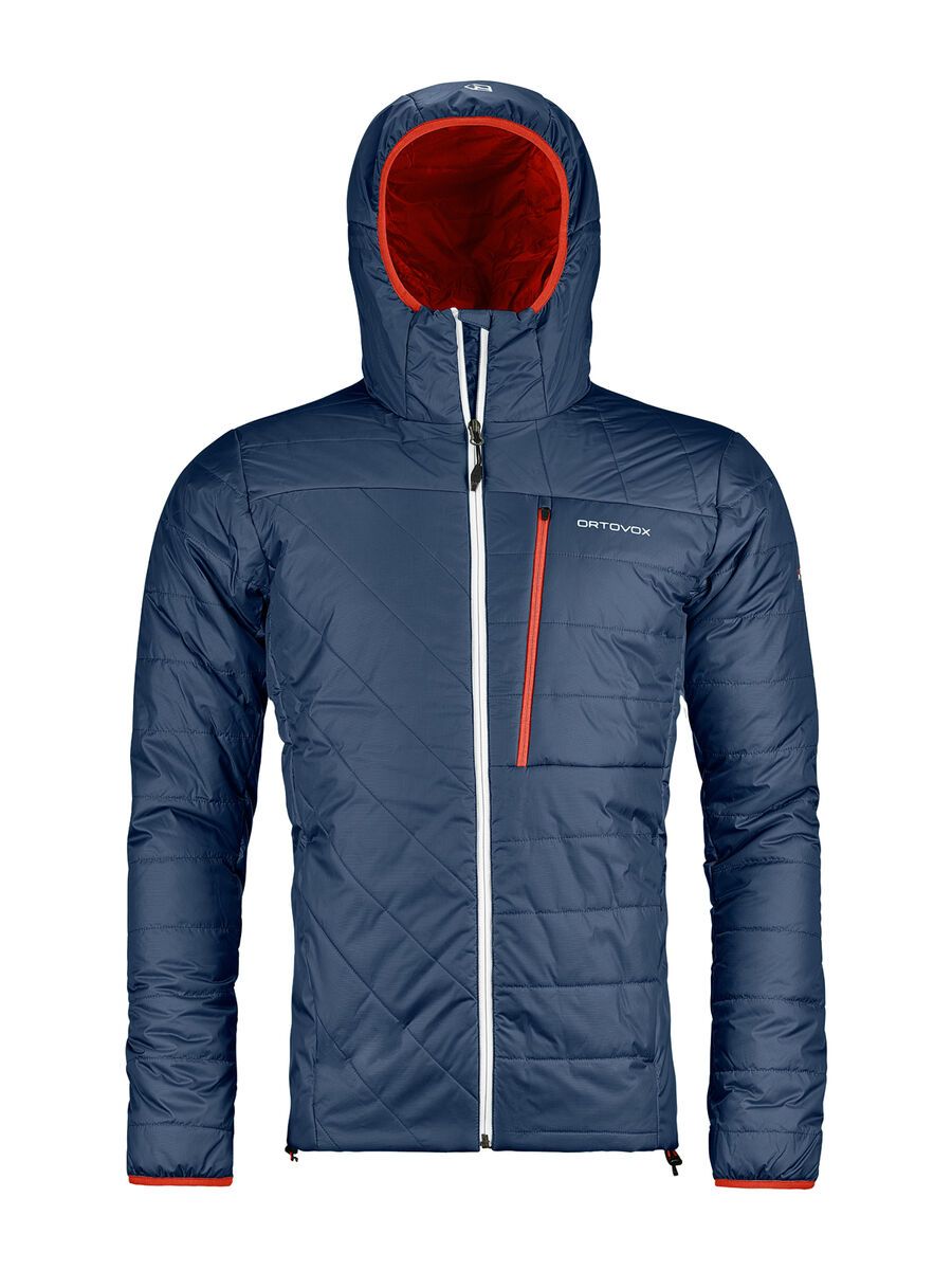 Ortovox Swisswool Piz Bianco Jacket M, night blue - Bild 1