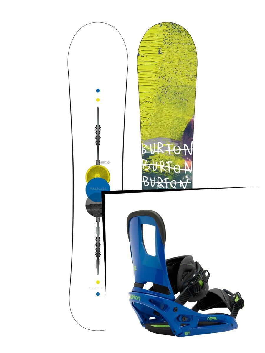 Burton Set: Barracuda 2016 + Burton Cartel EST - Bild 1
