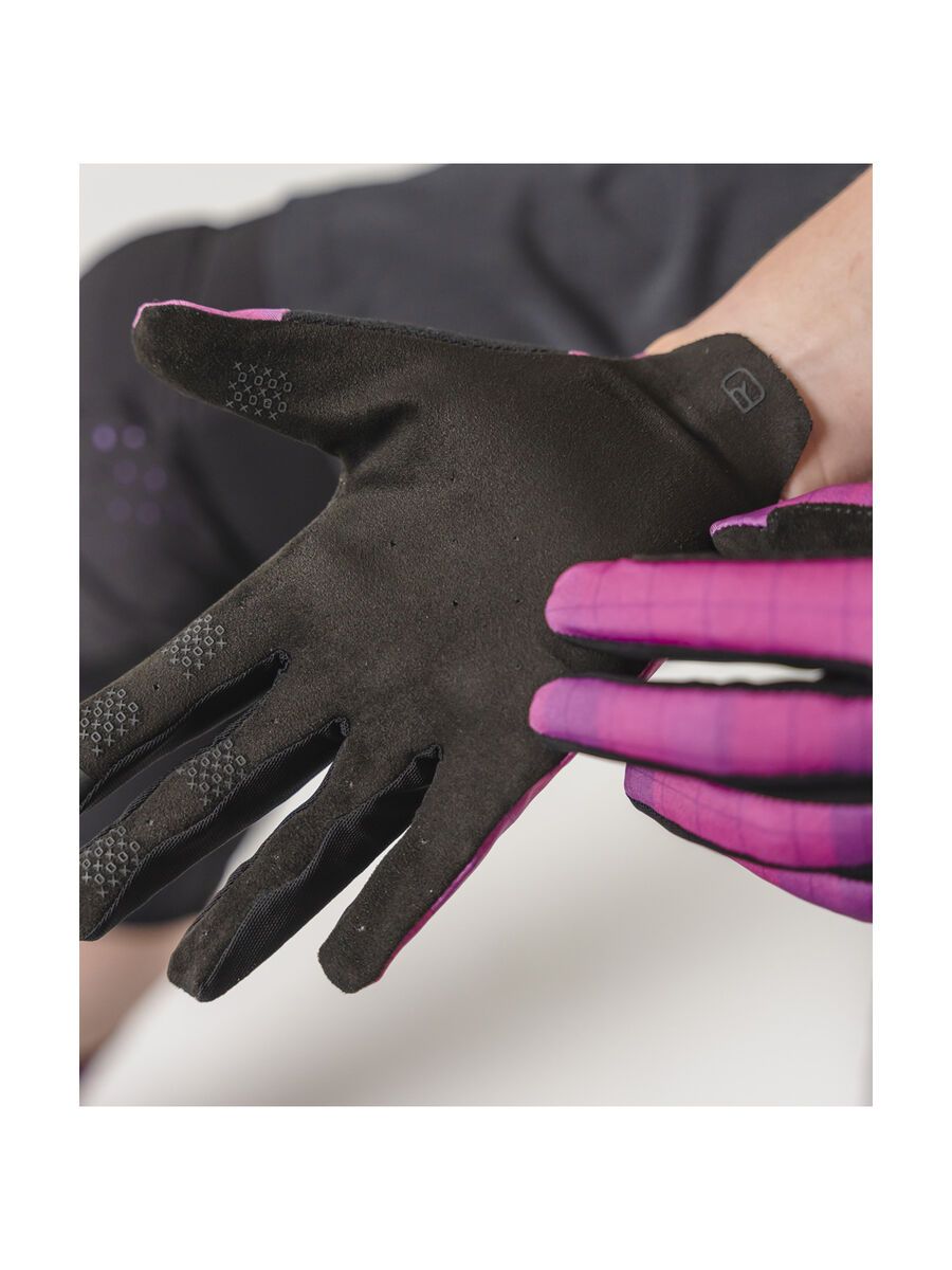 Ortovox MTB Light Glove W, dark linen motion aop - Bild 3