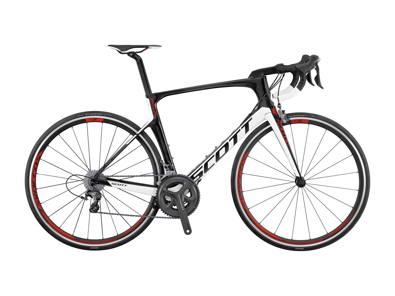 Scott Foil 20, black/white/red - Bild 1