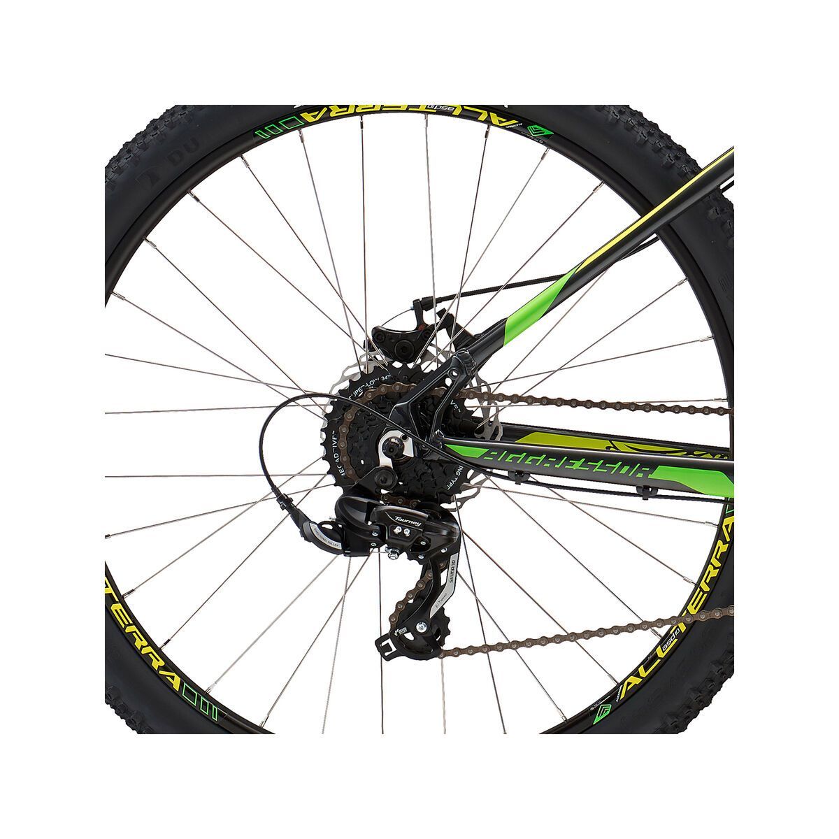 GT Aggressor Sport, gloss gun metal w/ neon green & neon yellow - Bild 5