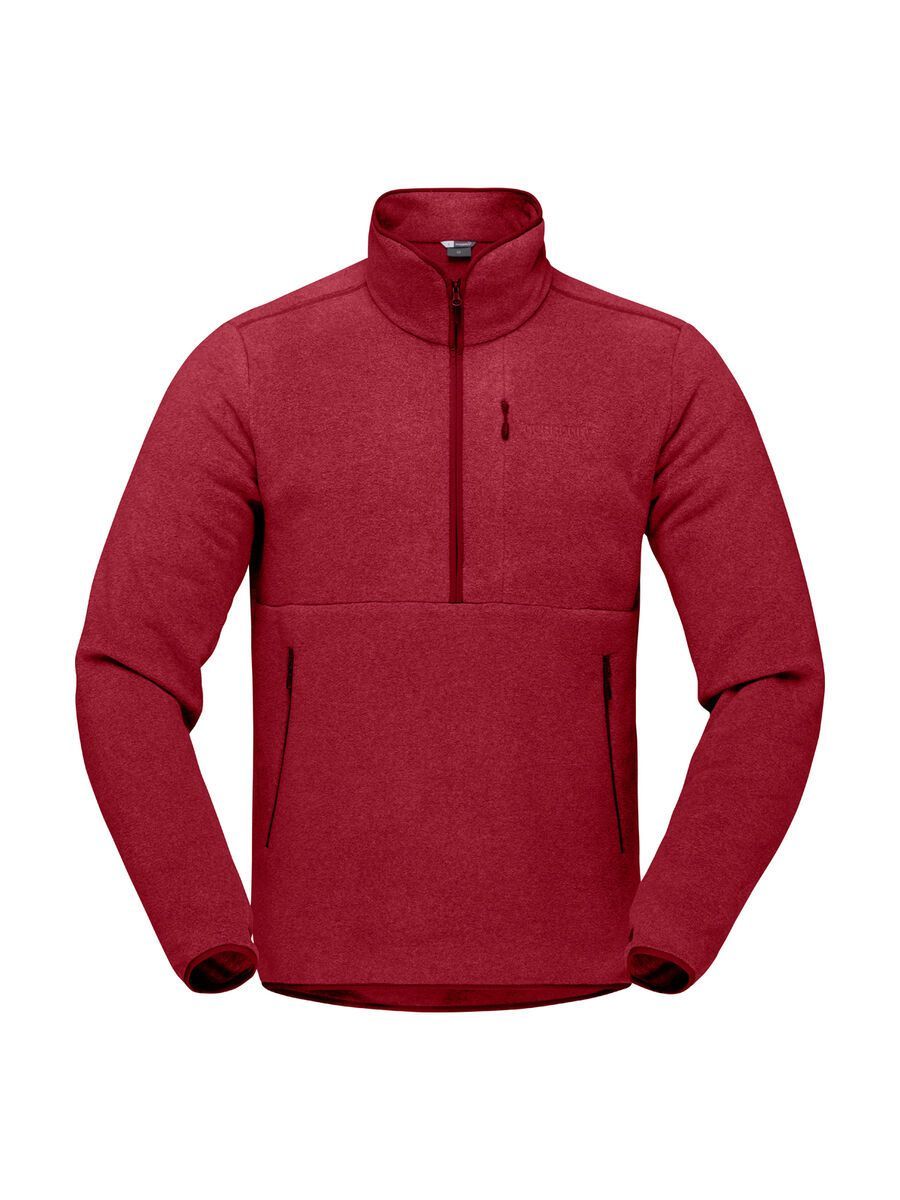 Norrona warm2 halfzip, rhubarb melange - Bild 1