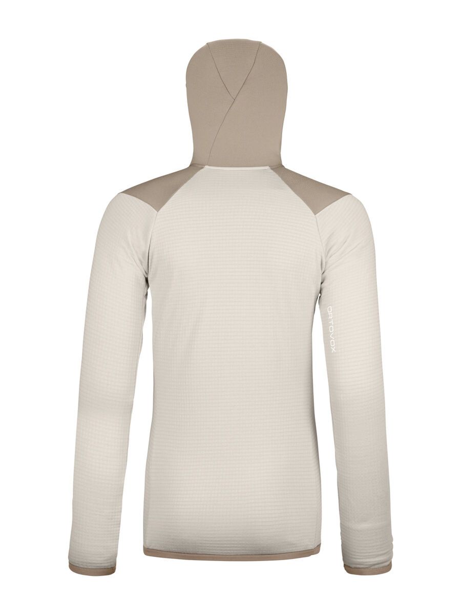 Ortovox Merino Fleece Grid Hoody W, white chalk - Bild 2