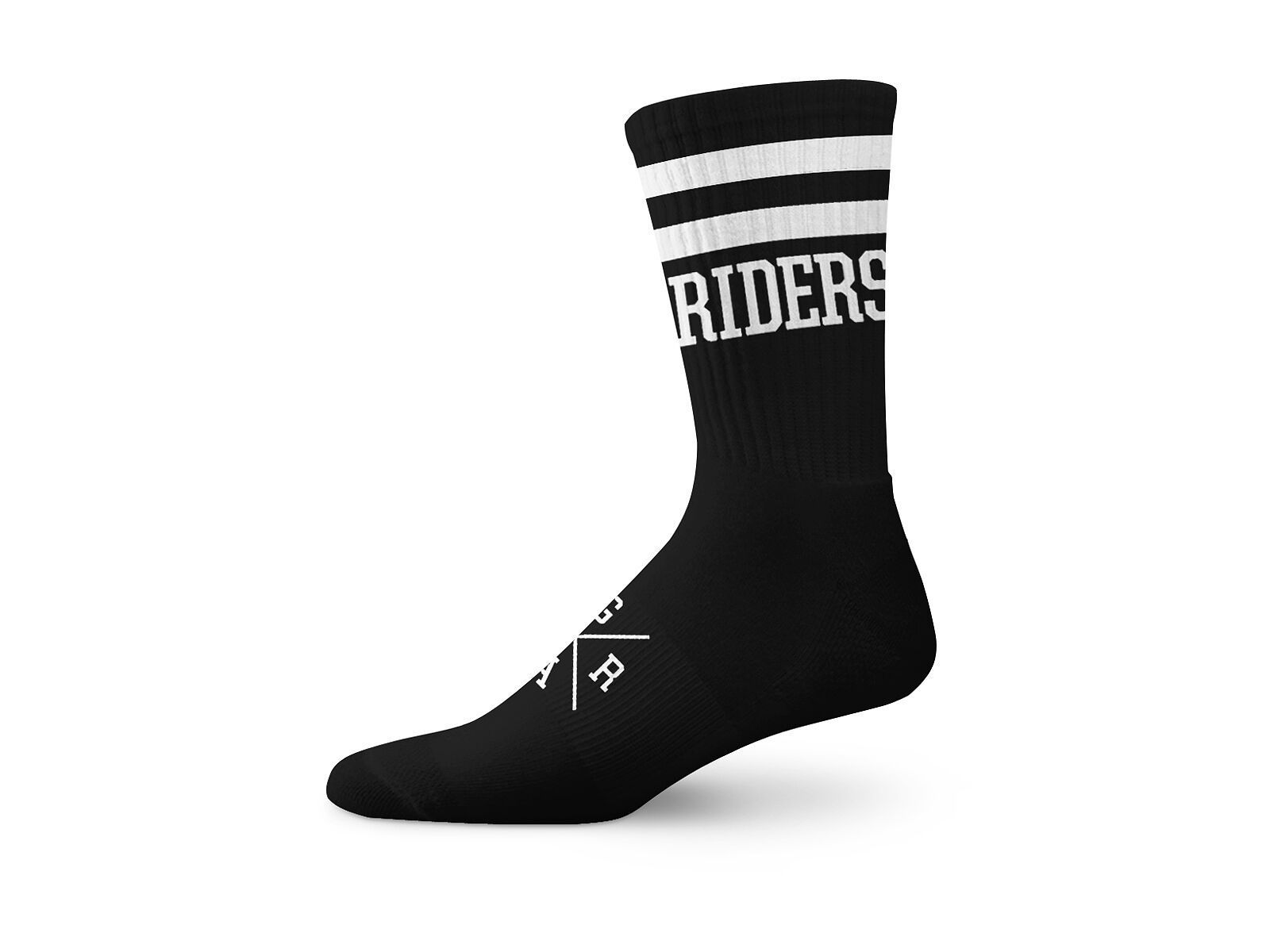 Loose Riders Socks 2-Pack Reverso, black/white - Bild 3