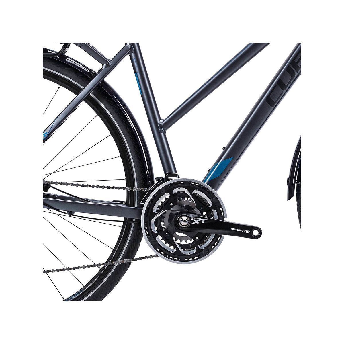 Cube Delhi EXC Trapeze, anthrazit blue black - Bild 3