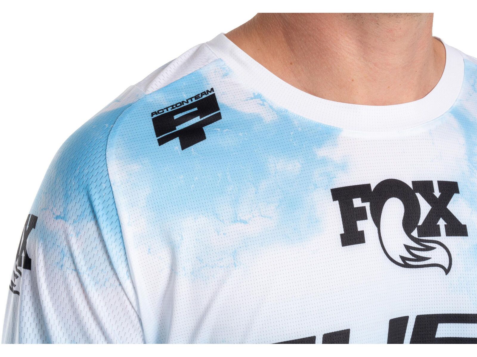 Cube MTB Trikot X Actionteam langarm, black´n´white - Bild 5