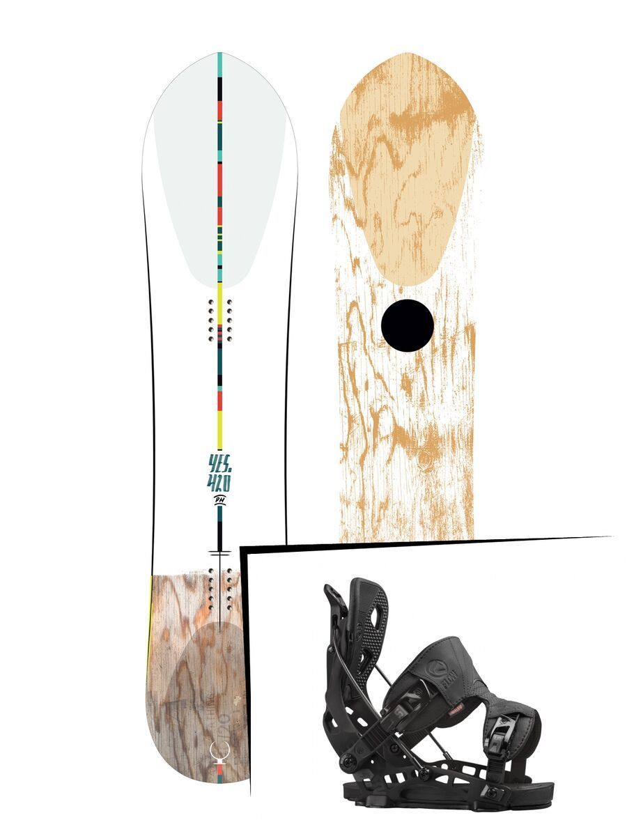 Set: Yes The 420 Powder Hull 2017 + Flow NX2 (1513115S) - Bild 1