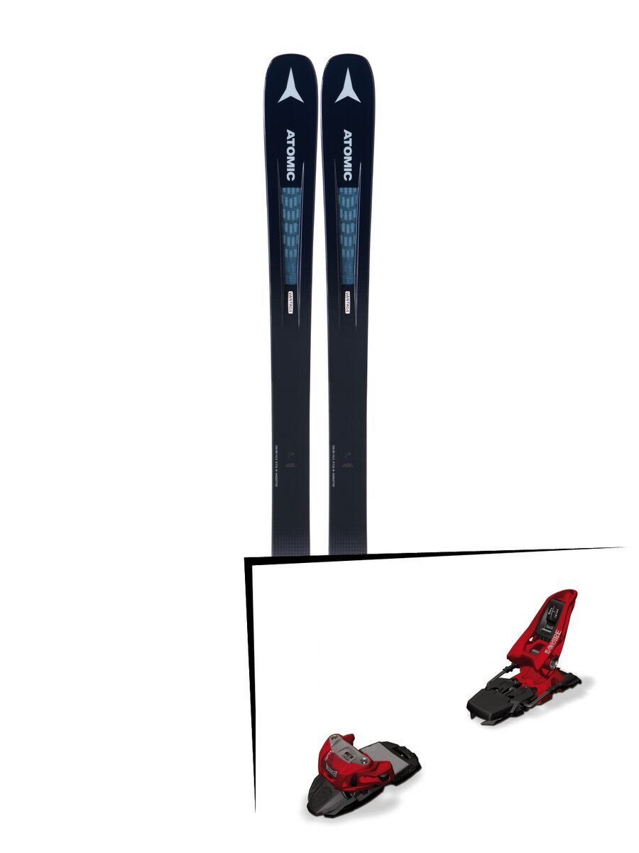 Set: Atomic Vantage 90 TI W 2019 + Marker Squire 11 red - Bild 1
