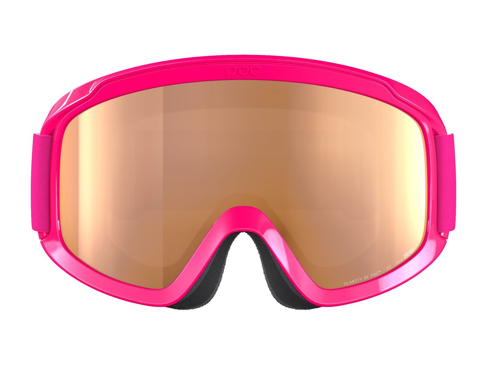 POC POCito Opsin, Clarity Partly Sunny Light Orange / fluorescent pink - Bild 2