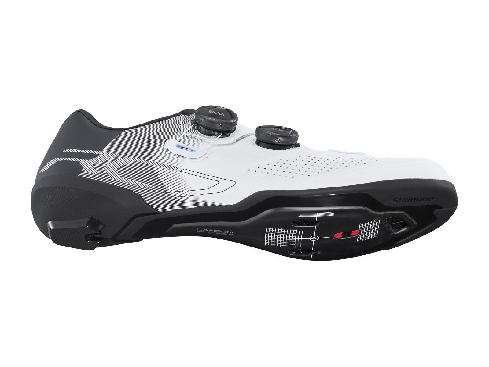 Shimano SH-RC702 Road, white - Bild 4