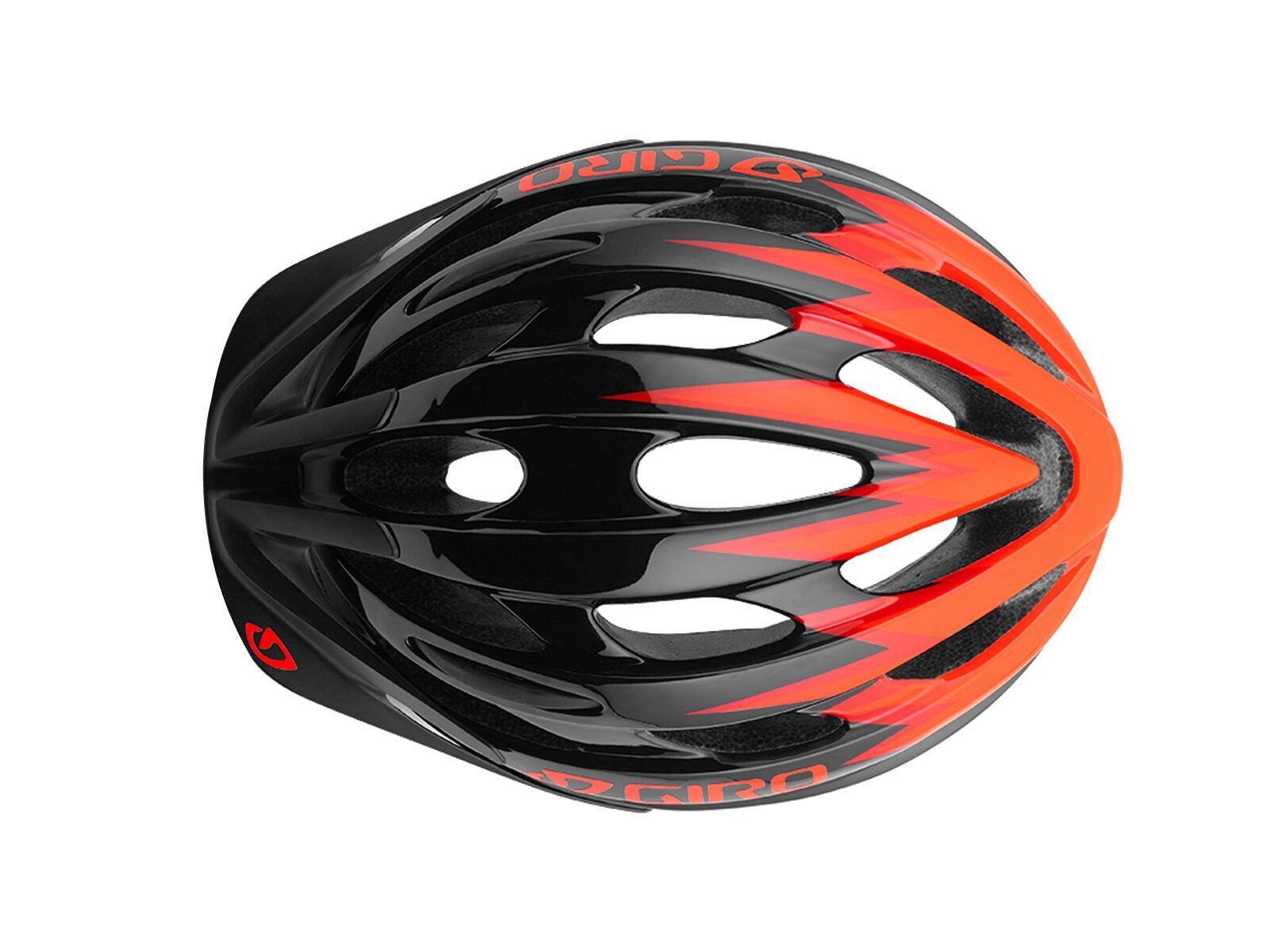 Giro Raze MIPS, black/vermillion zap - Bild 2