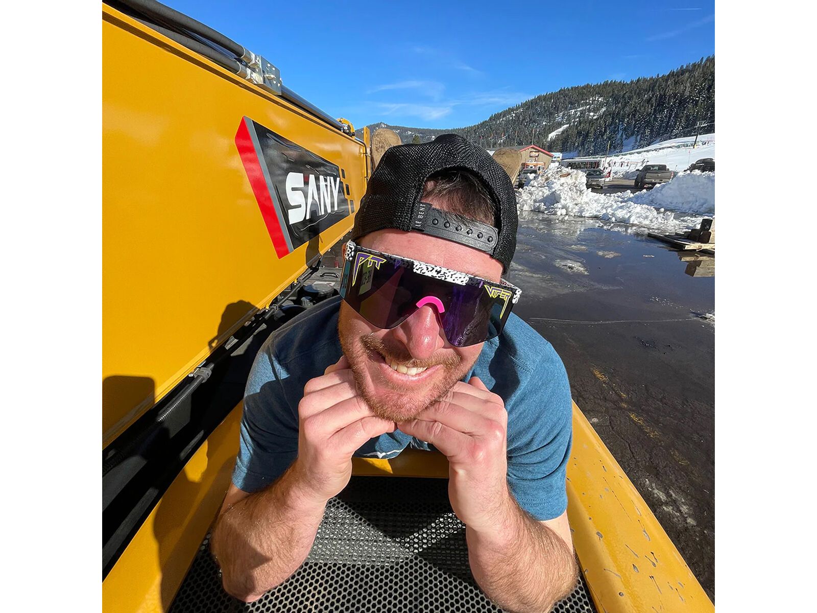 Pit Viper The 2000s, The Son Of Beach /Purple/Yellow Revo - Bild 5