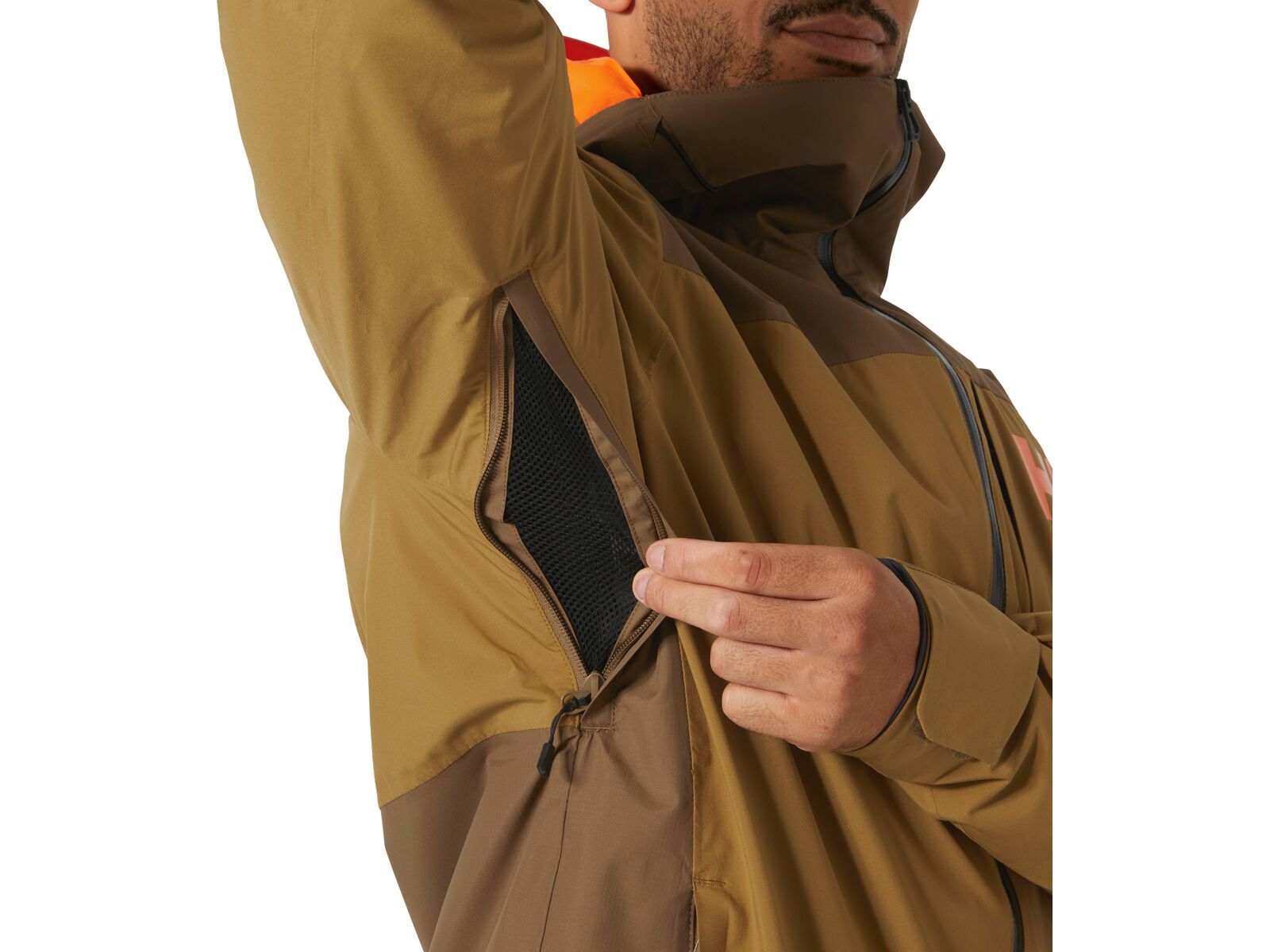 Helly Hansen Powdreamer 2.0 Jacket, sepia - Bild 8