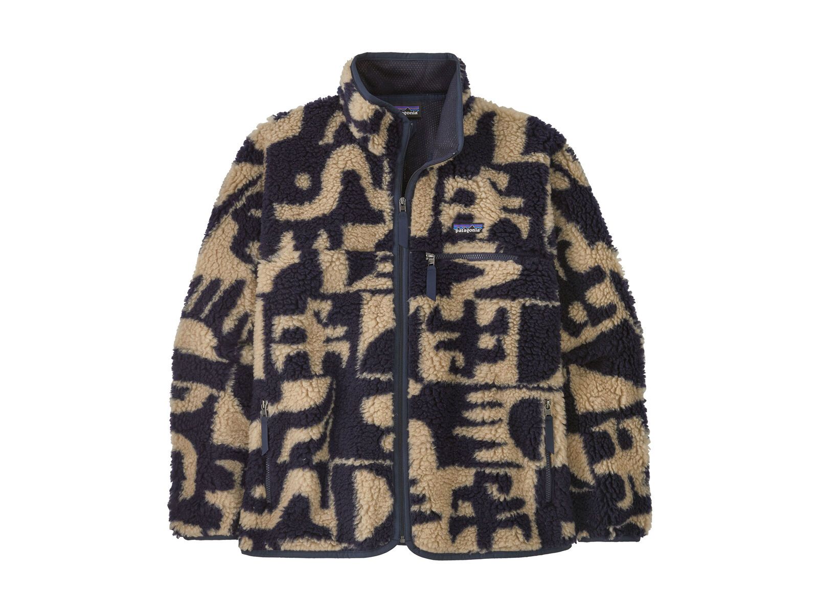 Patagonia Natural Blend Retro Cardigan Mother Tree, oar tan - Bild 1