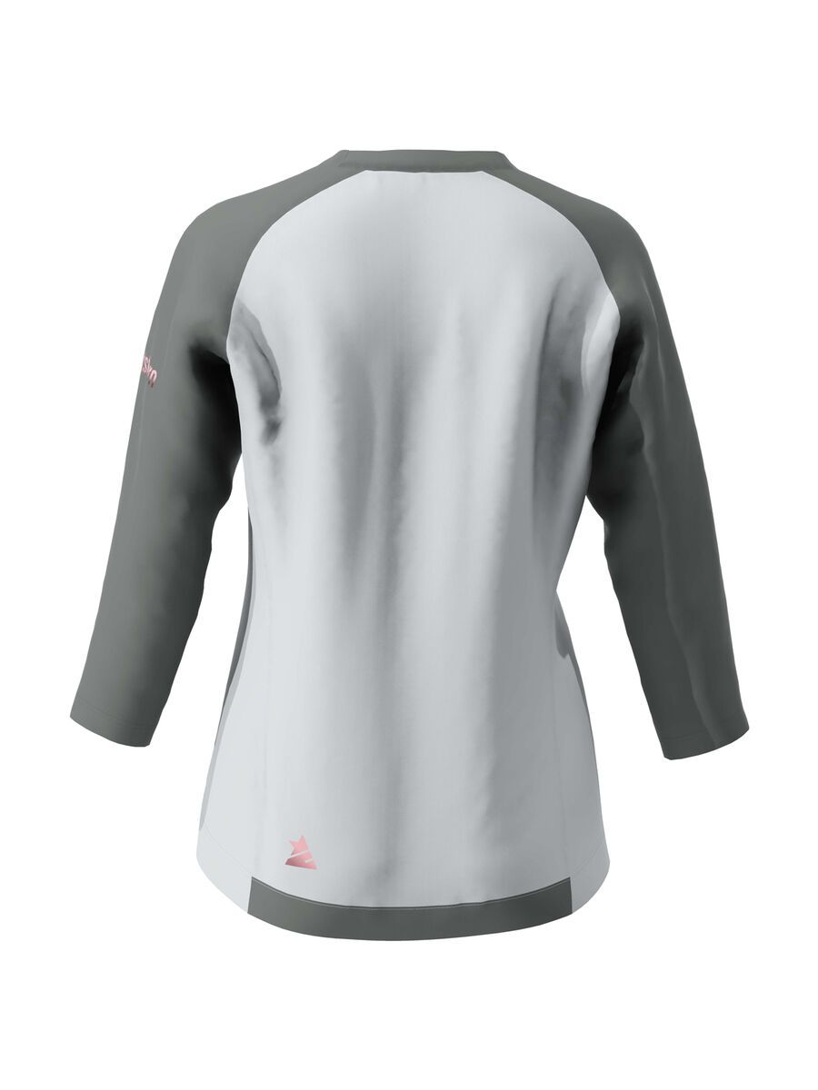 Zimtstern PureFlowz Shirt 3/4 Women's, glacier grey/gun metal/blush - Bild 4