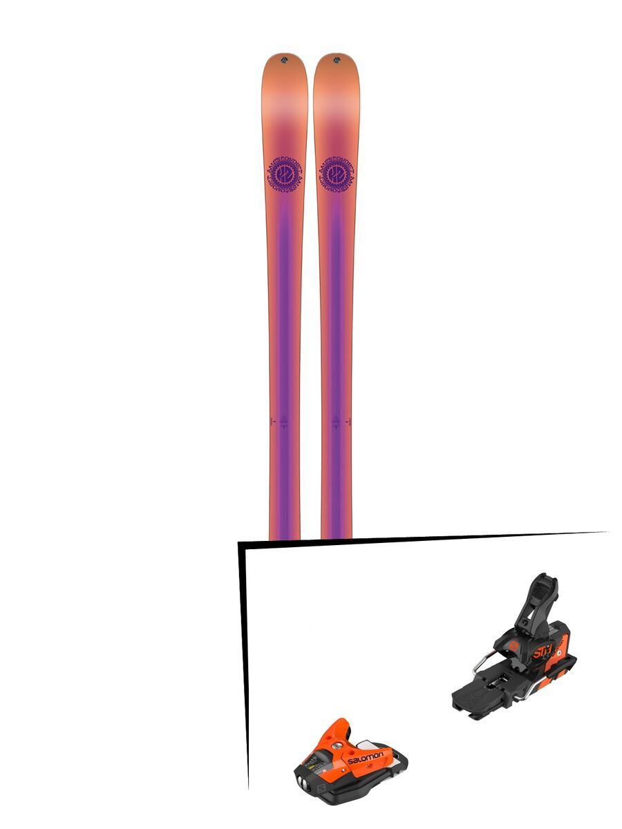 Set: K2 SKI Missconduct 2018 + Salomon STH2 WTR 13 orange/black - Bild 1