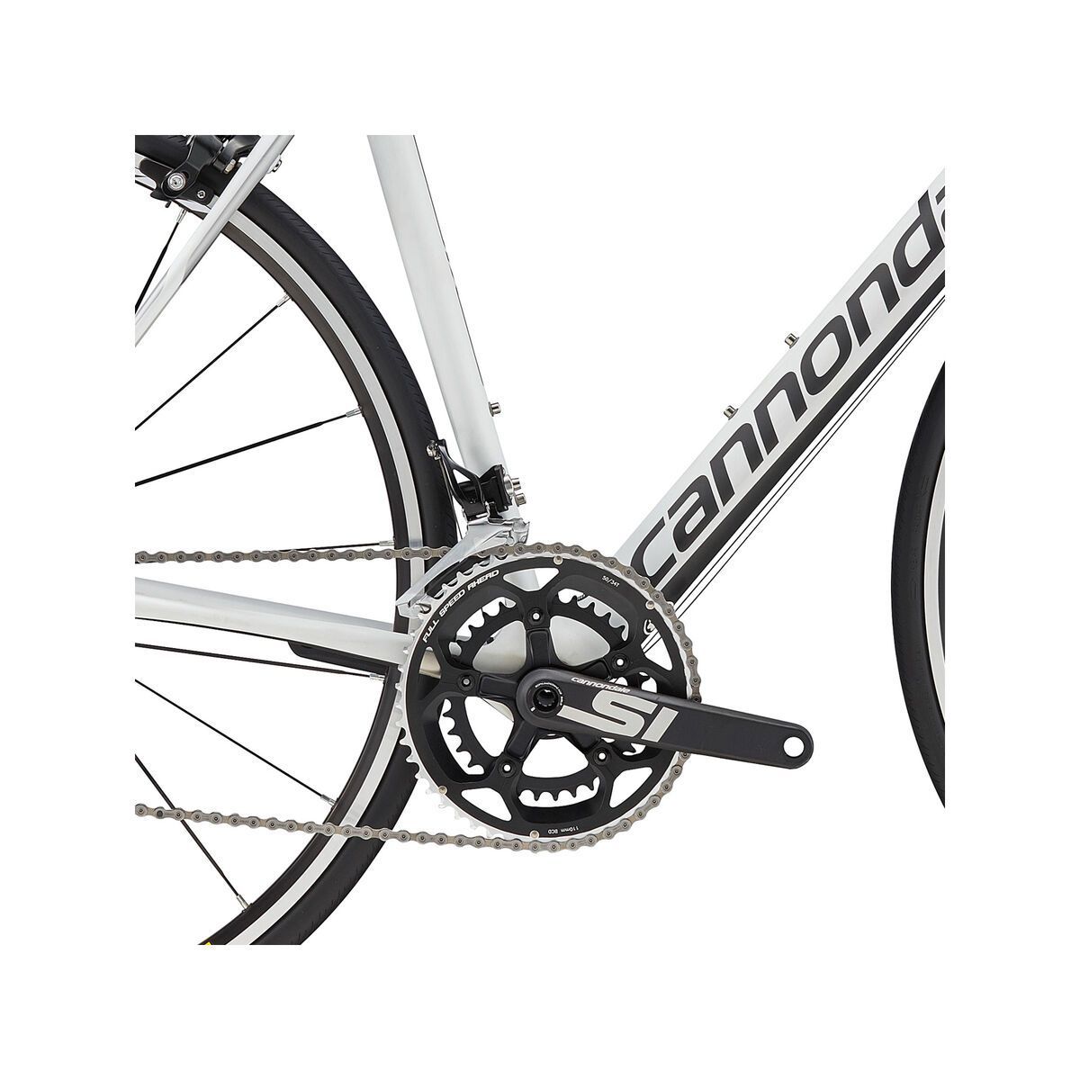 Cannondale SuperSix Evo Women's 105, cashmere w/ nearly black and fine silver, satin - CAS - Bild 3