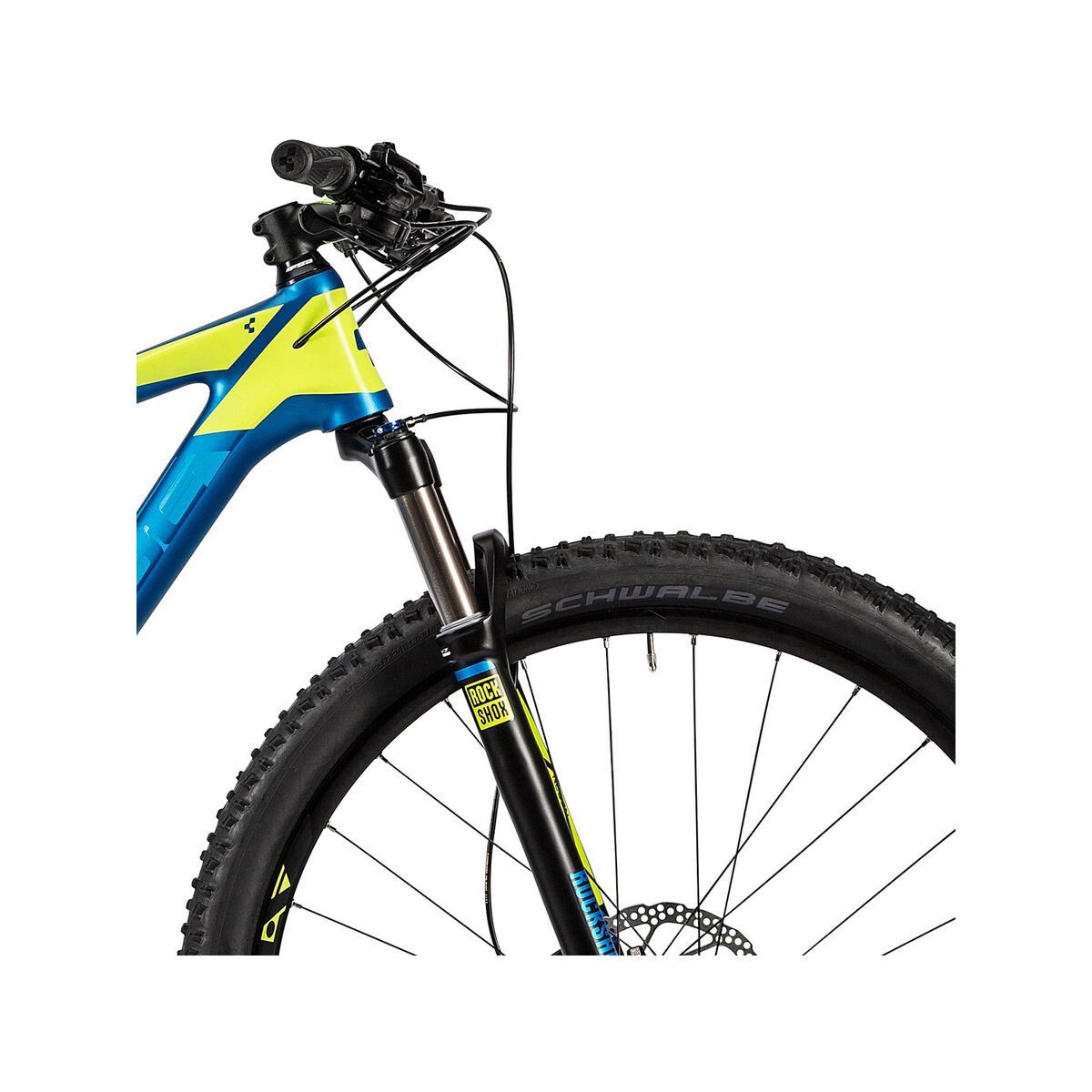 Cube Reaction GTC Pro 27.5, blue´n´kiwi - Bild 5