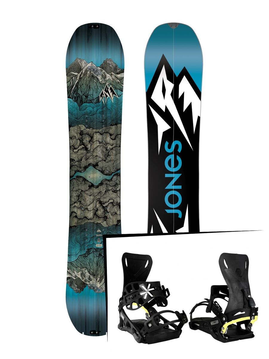 Set: Jones Mountain Twin Split 2019 + Karakoram Prime Connect R (2255803S) - Bild 1