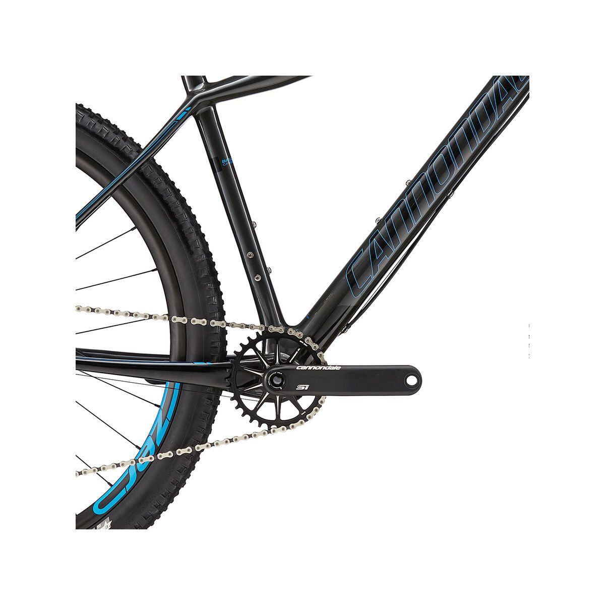 Cannondale F-SI Carbon 2 27.5, nearly black w/ jet black and ultra blue, gloss - Bild 3