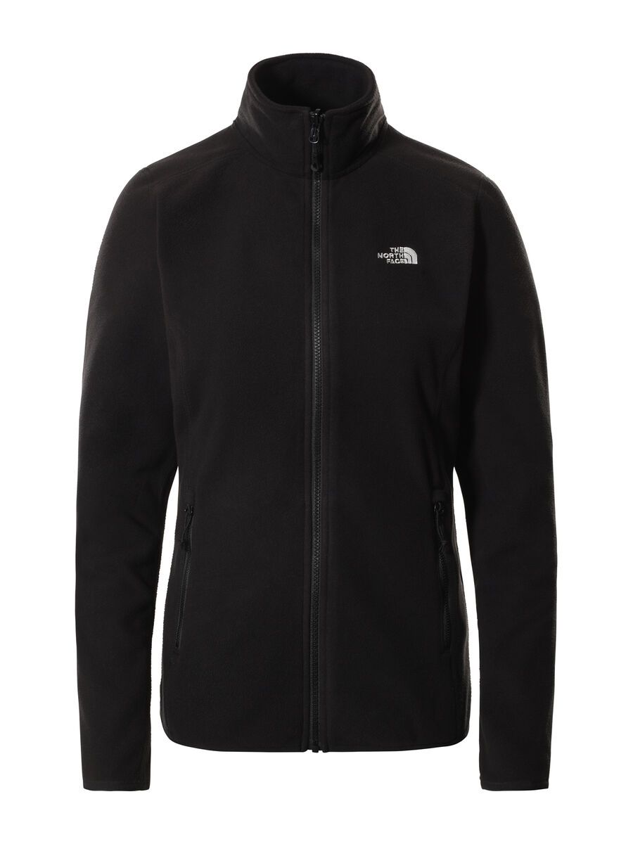 The North Face Women’s 100 Glacier Full Zip, tnf black - Bild 1