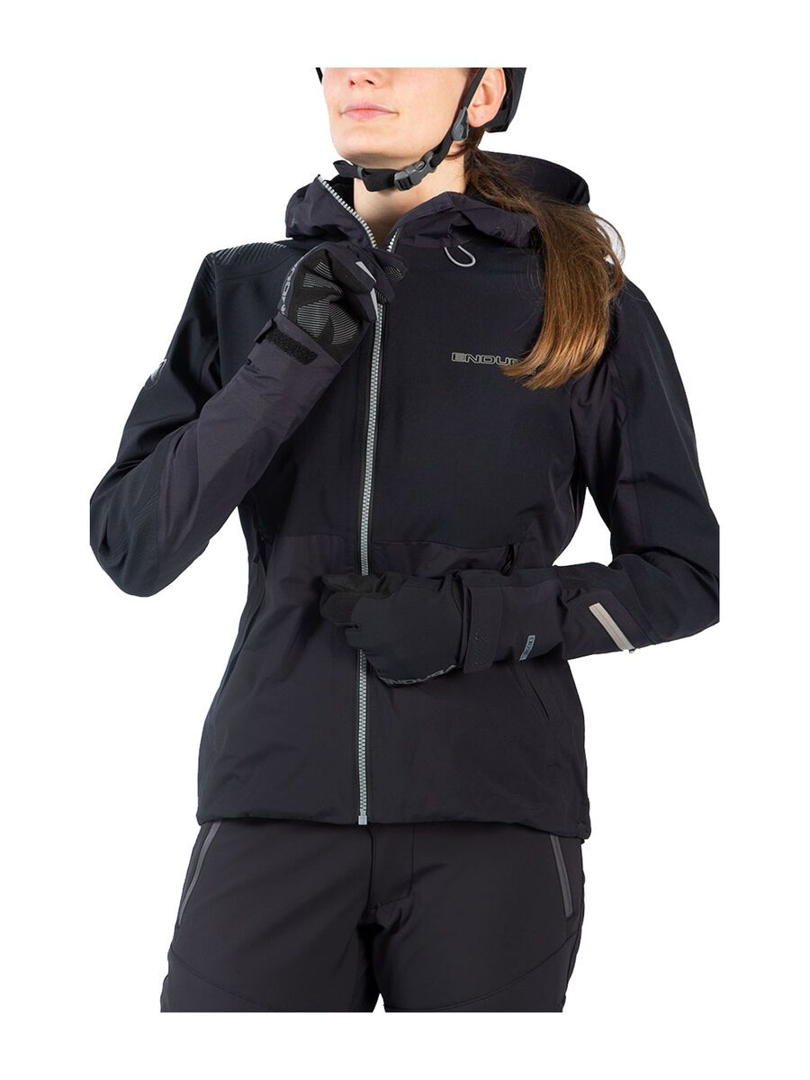 Endura Damen MT500 Wasserdichte Jacke, schwarz - Bild 6