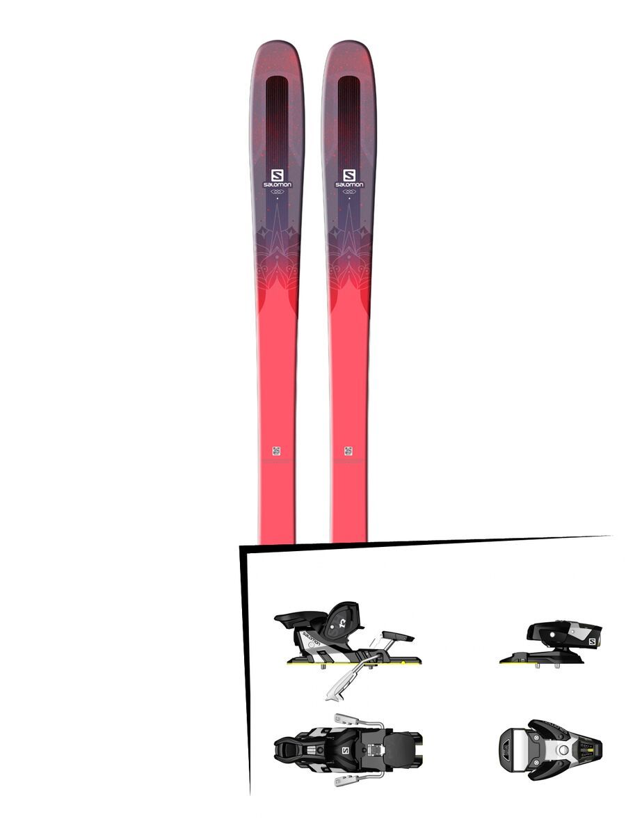 Set: Salomon QST Myriad 85 2018 + Salomon STH2 WTR 13 black/white - Bild 1