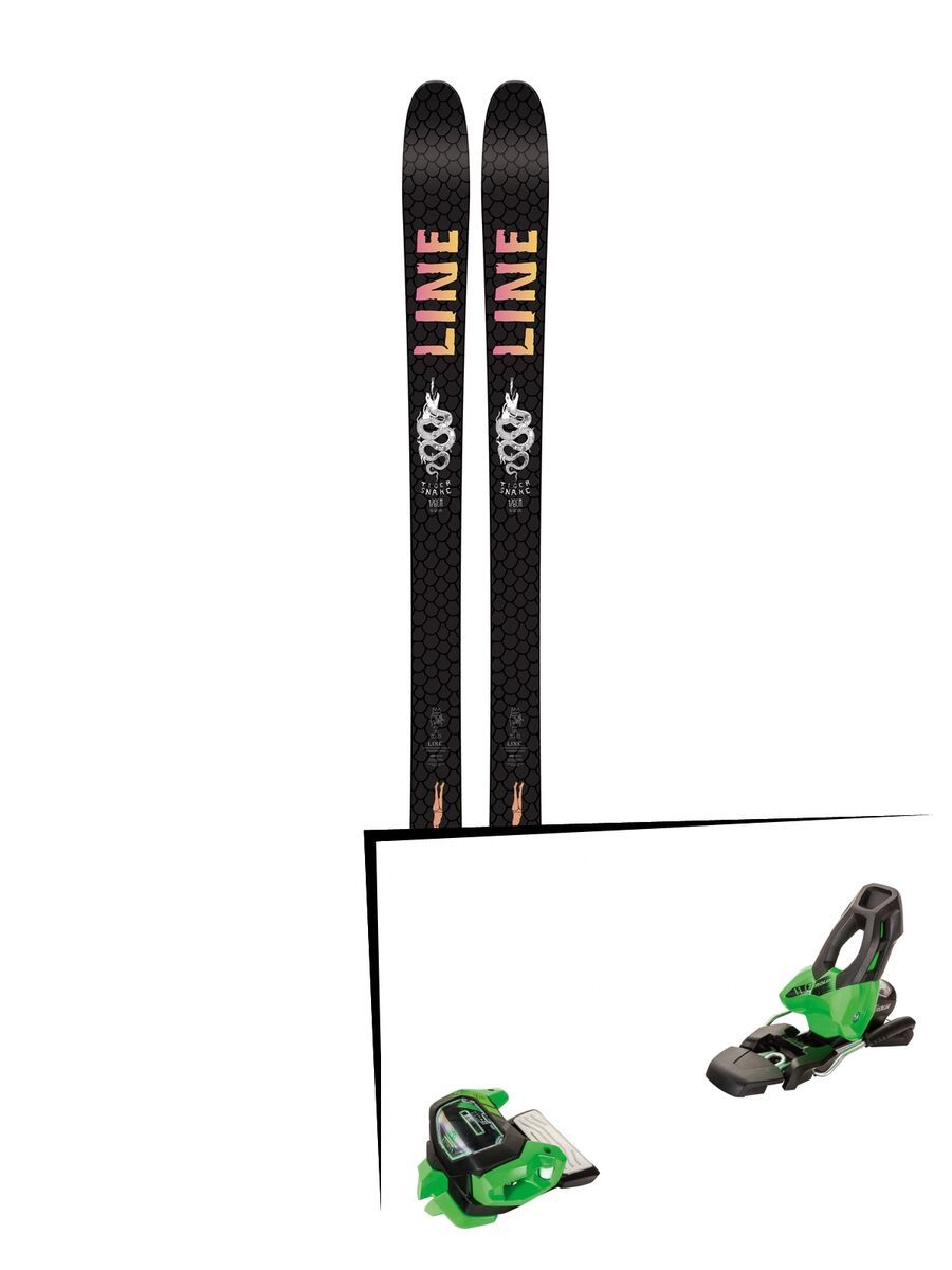 Set: Line Tigersnake 2018 + Tyrolia Attack² 11 GW green - Bild 1