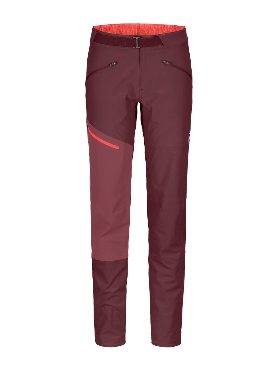 Ortovox Merino Shield Light Brenta Pants W, winetasting - Bild 1