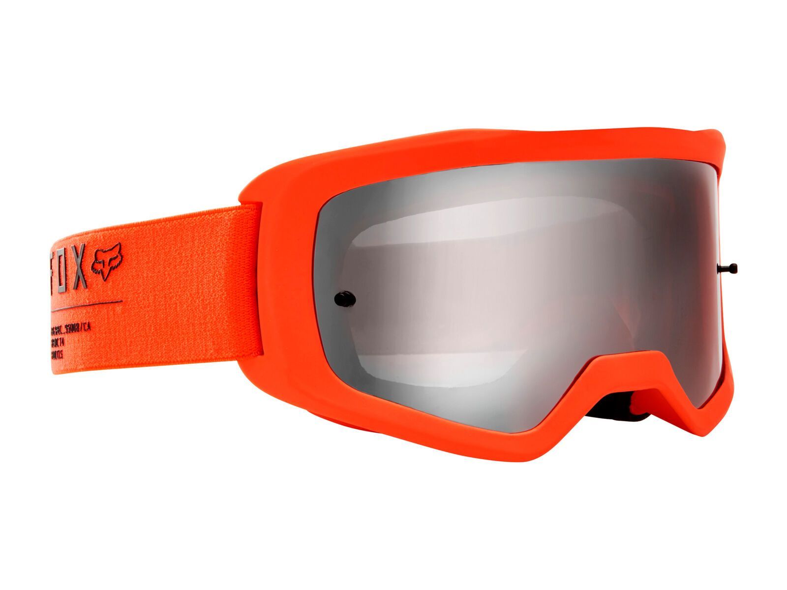 Fox Main Gain Goggle Spark, fluorescent orange/Lens: spark chrome mirror - Bild 2
