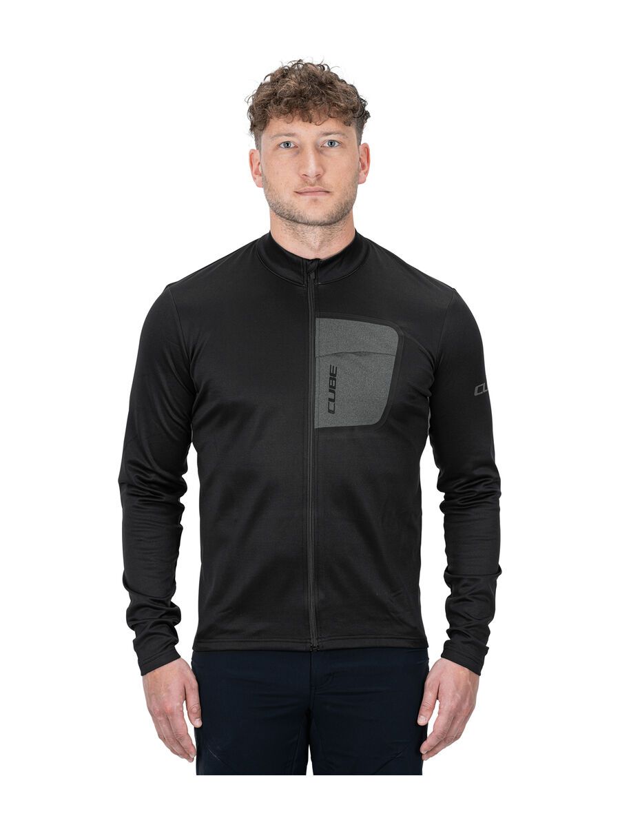 Cube ATX Trikot Full Zip langarm, black - Bild 2