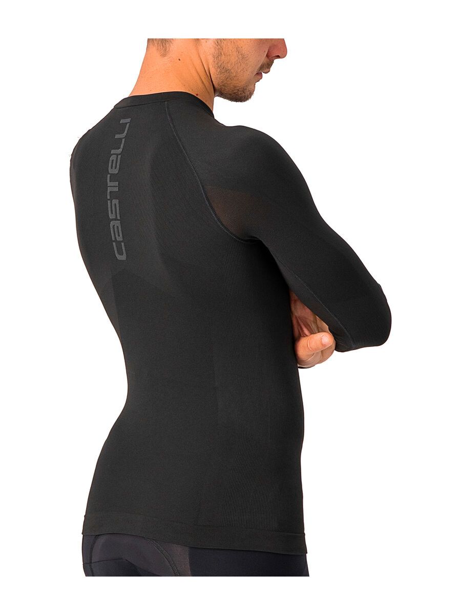 Castelli Core Seamless Base Layer LS, black - Bild 6