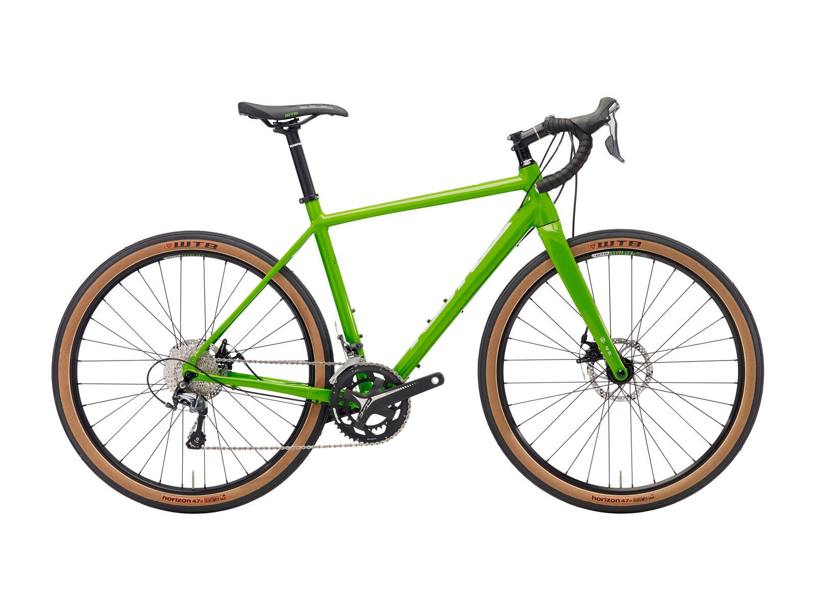 Kona Rove NRB, gloss lime w/ green & off-white decals - Bild 1