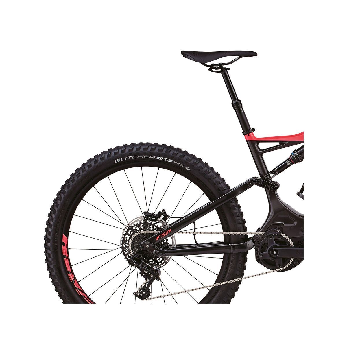 Specialized Turbo Levo FSR Comp Carbon 6Fattie, gloss carbon/acid red - Bild 7