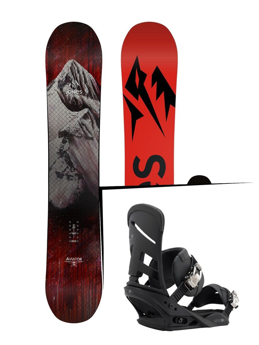 Set: Jones Aviator 2017 + Burton Mission (1712873S) - Bild 1
