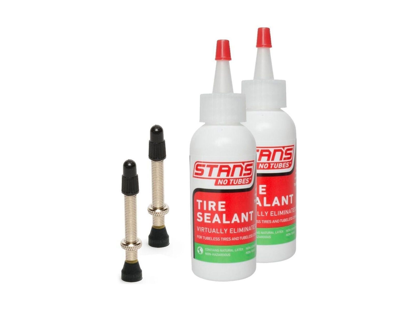 Stan's NoTubes Tubeless Bundle - Tire Sealant & Universal Brass Valve 44 mm - Bild 1