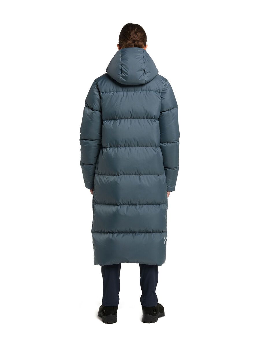 Haglöfs Long Down Parka Women, steel blue - Bild 5