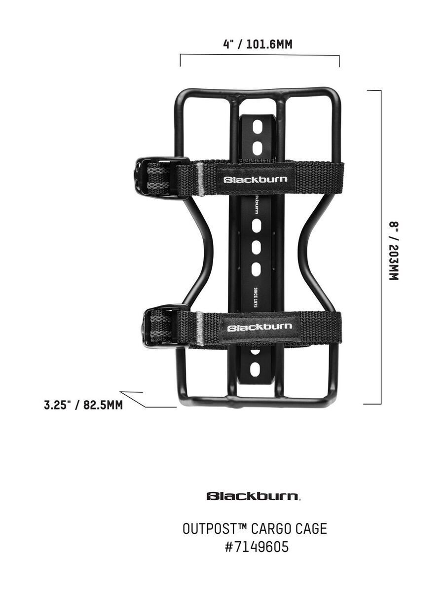 Blackburn Outpost Cargo Cage, black - Bild 6