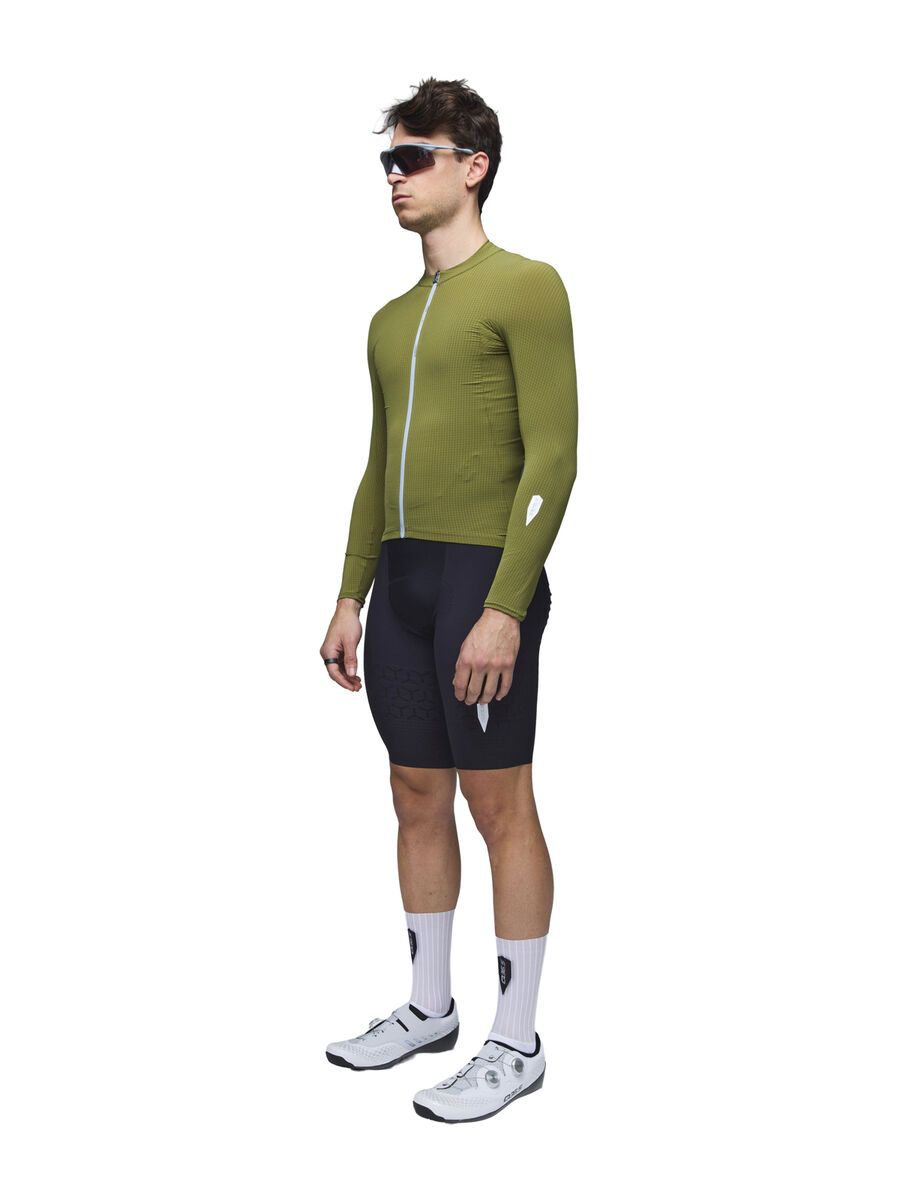 Q36.5 Dottore Pro Long Sleeve Jersey, drab green - Bild 4
